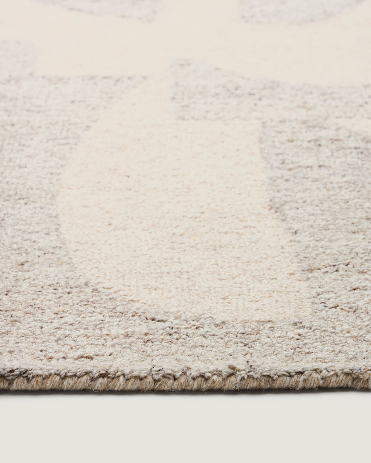 Japandi Teppich Norela – Wolle, Grau, 300 × 200 cm – weitere Ansicht