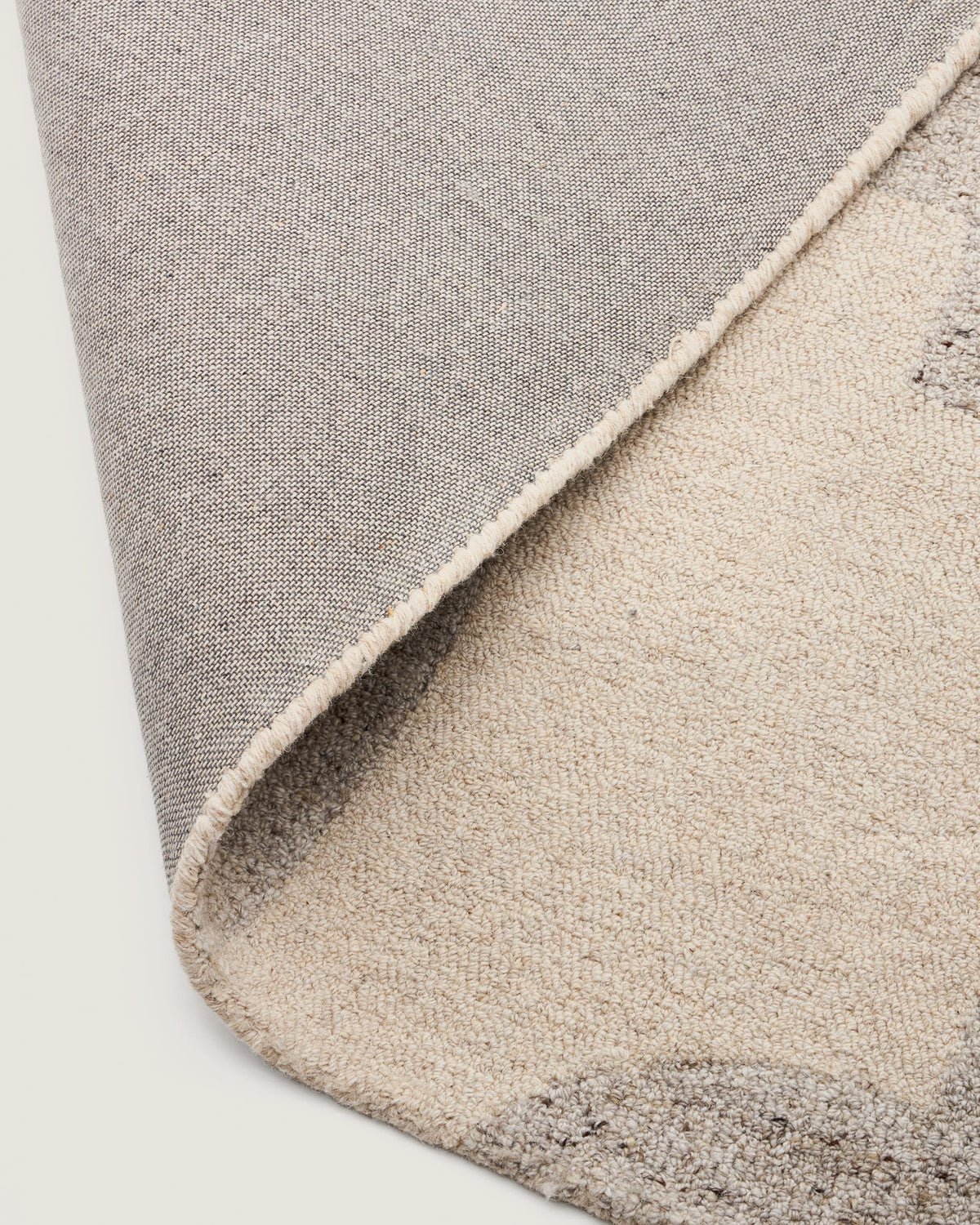 Japandi Teppich Norela – Wolle, Grau, 300 × 200 cm – weitere Ansicht