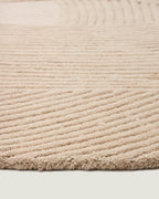 Japandi Teppich Domm – Wolle, Beige, 160 × 230 cm – weitere Ansicht