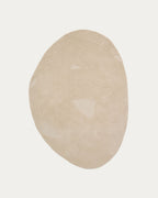 Japandi Teppich Domm – Wolle, Beige, 160 × 230 cm – Produktansicht