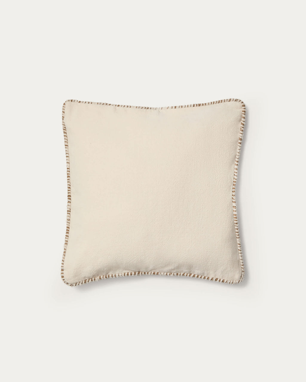 Japandi Kissenbezug Enari – Baumwolle, Beige, 50 × 50 cm – weitere Ansicht