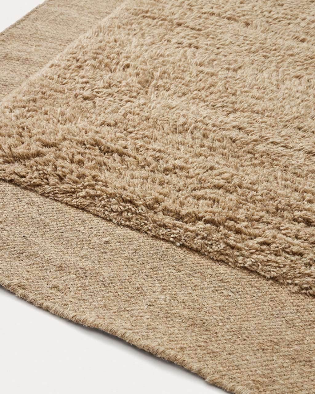 Japandi Teppich Marely – Wolle, Beige, 300 × 200 cm – weitere Ansicht