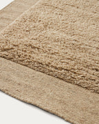 Japandi Teppich Marely – Wolle, Beige, 300 × 200 cm – weitere Ansicht