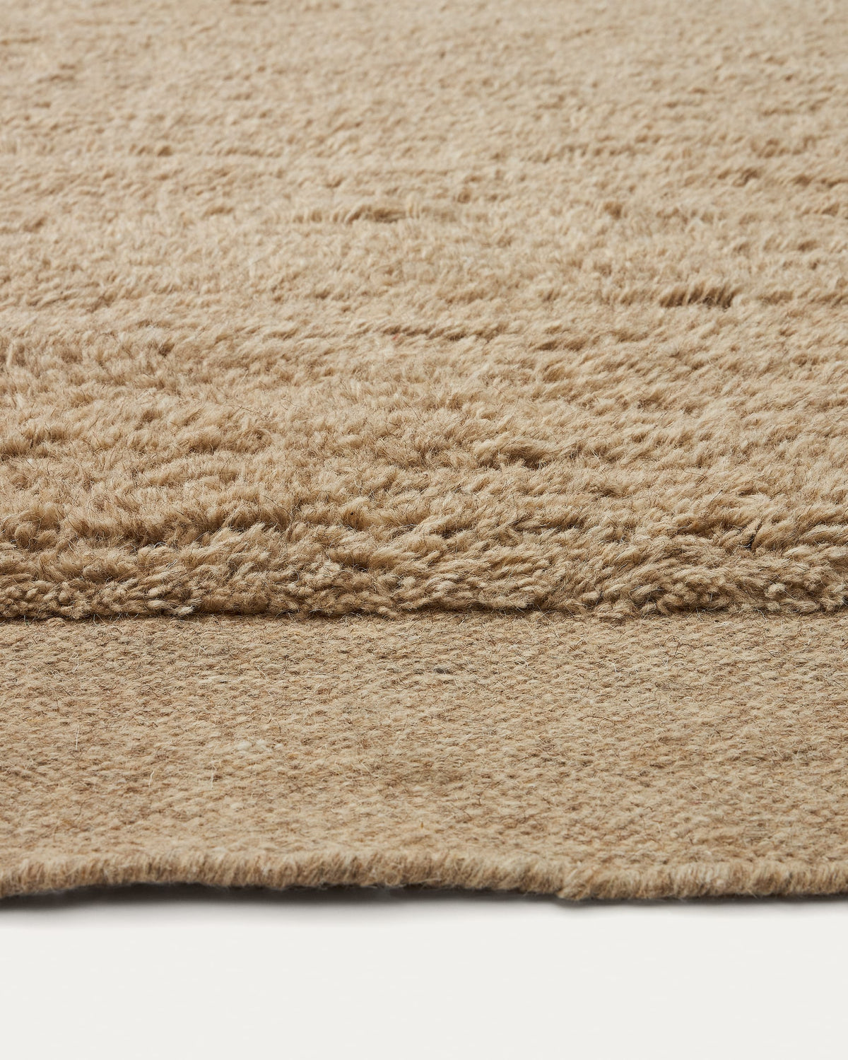 Japandi Teppich Marely – Wolle, Beige, 300 × 200 cm – weitere Ansicht