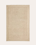 Japandi Teppich Marely – Wolle, Beige, 300 × 200 cm – Produktansicht