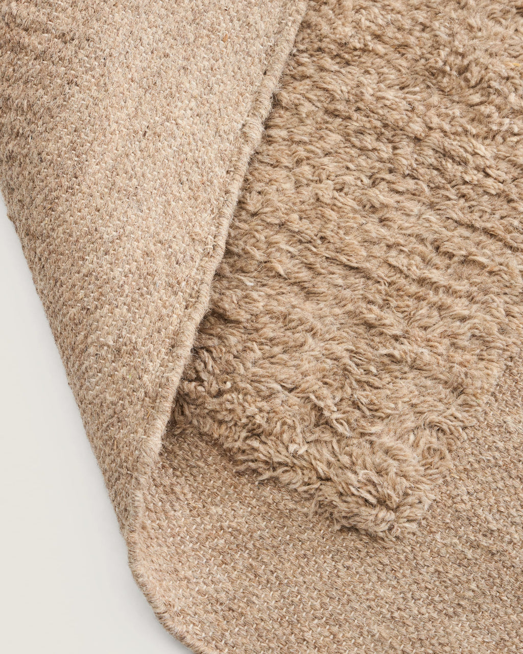 Japandi Teppich Marely – Wolle, Beige, 200 × 80 cm – weitere Ansicht