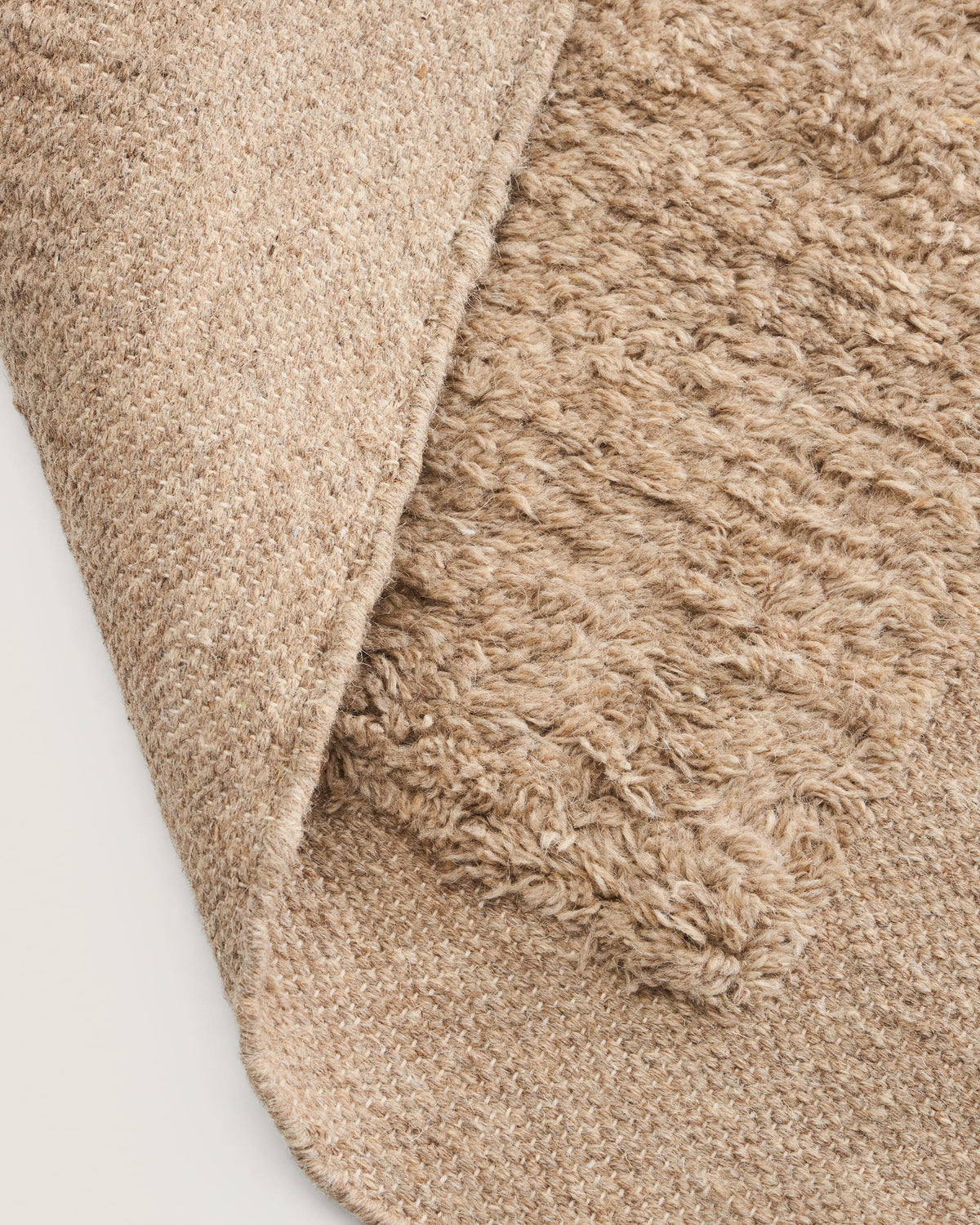 Japandi Teppich Marely – Wolle, Beige, 200 × 80 cm – weitere Ansicht