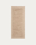 Japandi Teppich Marely – Wolle, Beige, 200 × 80 cm – Produktansicht