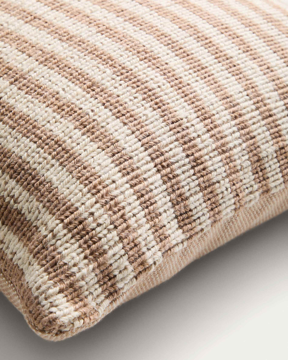 Japandi Kissenbezug Dirome – Stoff, Beige, 45 × 45 cm – weitere Ansicht