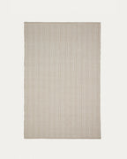 Japandi Teppich Canyet – Stoff, Beige, 160 × 230 cm – Produktansicht