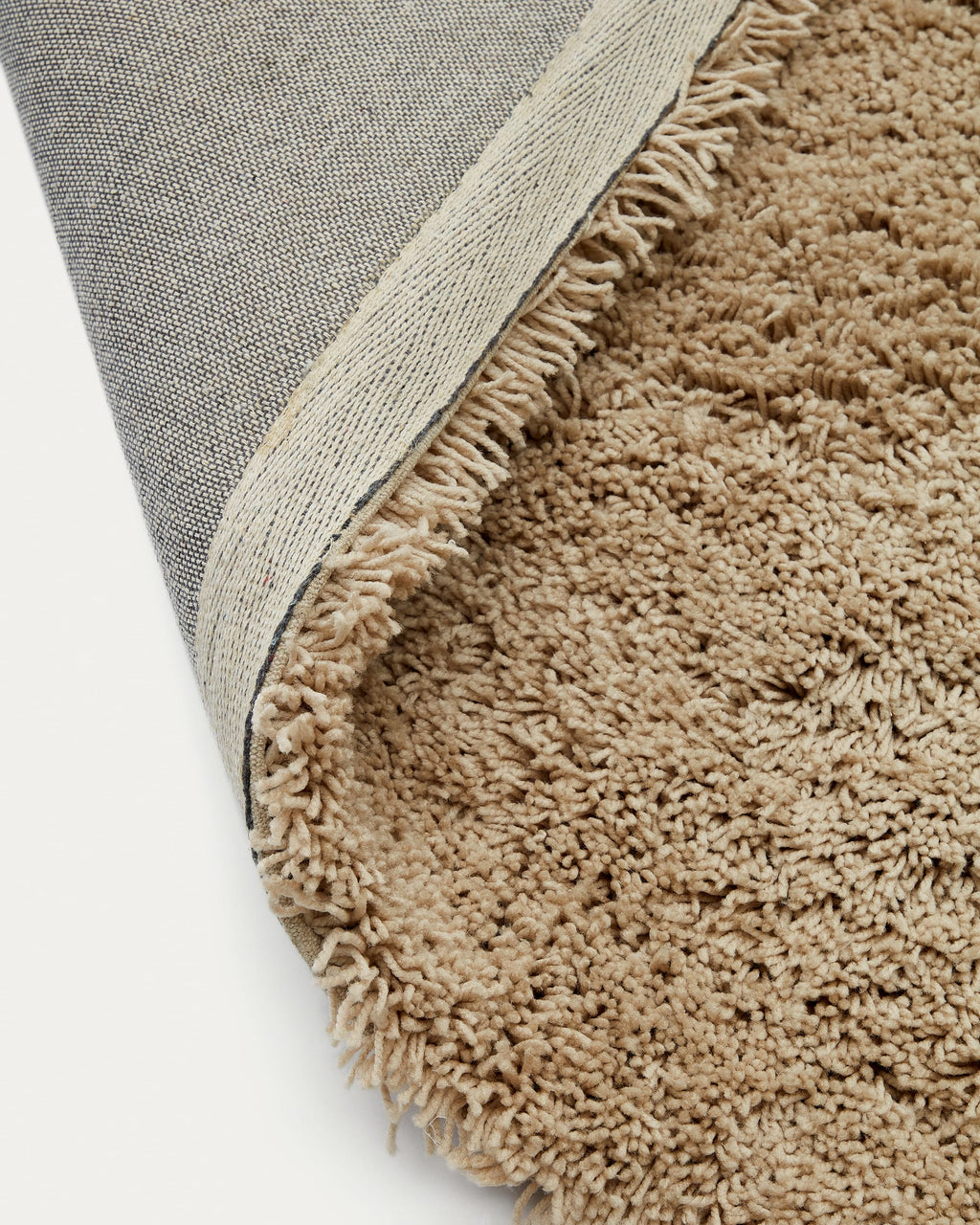 Japandi Teppich Neade – Baumwolle, Beige, 200 × 300 cm – weitere Ansicht