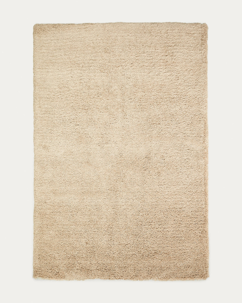 Japandi Teppich Neade – Baumwolle, Beige, 200 × 300 cm – Produktansicht