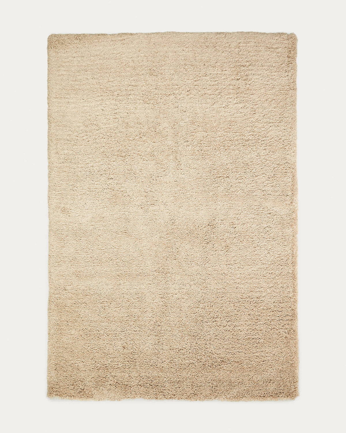 Japandi Teppich Neade – Baumwolle, Beige, 200 × 300 cm – Produktansicht
