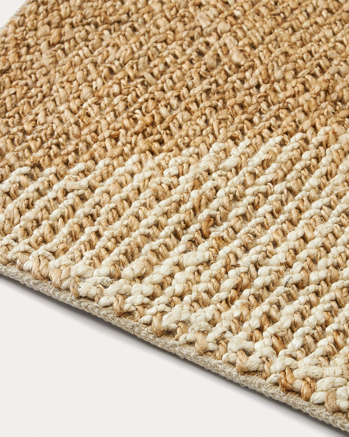 Japandi Teppich Maelan – Jute, Braun, 160 × 230 cm – weitere Ansicht