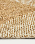 Japandi Teppich Maelan – Jute, Braun, 160 × 230 cm – weitere Ansicht