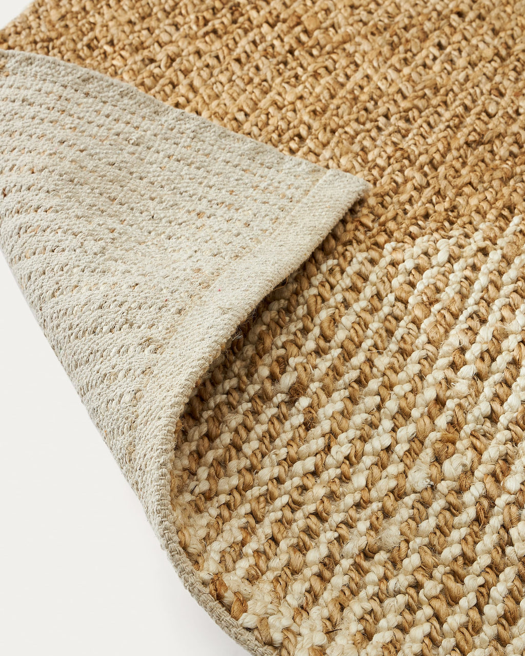 Japandi Teppich Maelan – Jute, Braun, 160 × 230 cm – weitere Ansicht