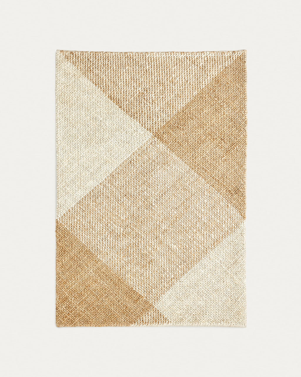 Japandi Teppich Maelan – Jute, Braun, 160 × 230 cm – Produktansicht