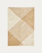 Japandi Teppich Maelan – Jute, Braun, 160 × 230 cm – Produktansicht