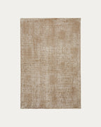Japandi Teppich Susi – Wolle, Grün, 160 × 230 cm – Produktansicht