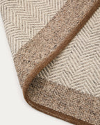 Japandi Teppich Nifelia – Wolle, Beige, 160 × 230 cm – weitere Ansicht