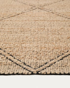 Japandi Teppich Vallalta – Jute, Natur, 200 × 300 cm – weitere Ansicht