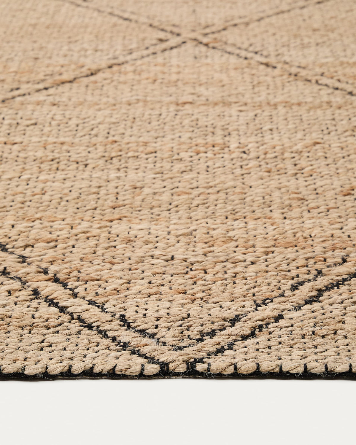Japandi Teppich Vallalta – Jute, Natur, 200 × 300 cm – weitere Ansicht