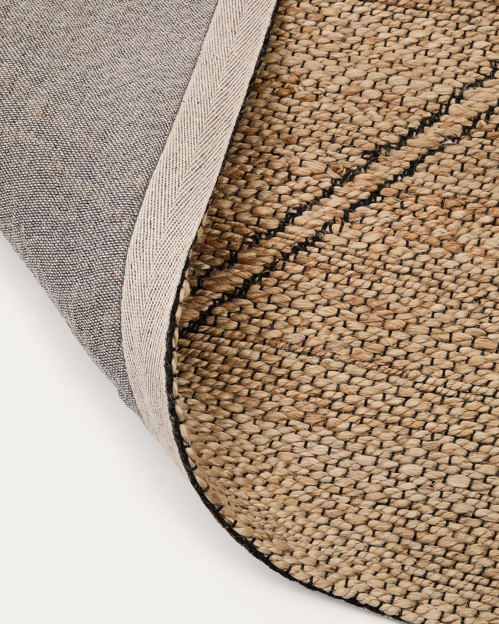Japandi Teppich Vallalta – Jute, Natur, 200 × 300 cm – weitere Ansicht