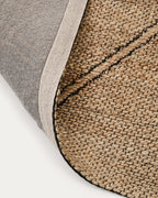 Japandi Teppich Vallalta – Jute, Natur, 200 × 300 cm – weitere Ansicht