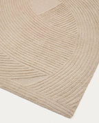 Japandi Teppich Domm – Wolle, Beige, 200 × 300 cm – weitere Ansicht