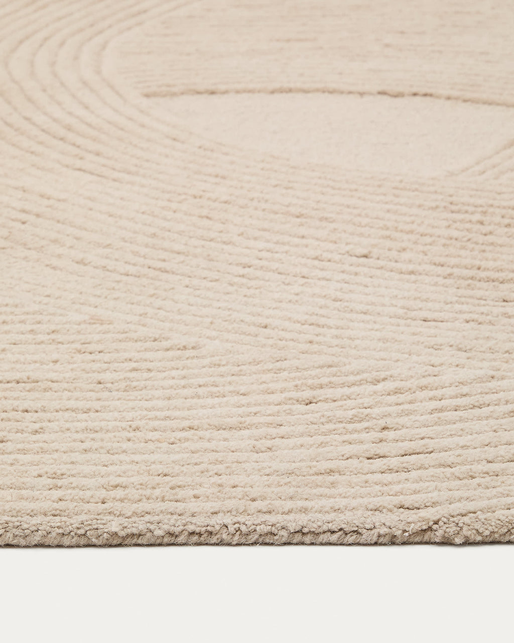 Japandi Teppich Domm – Wolle, Beige, 200 × 300 cm – weitere Ansicht