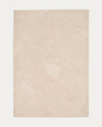 Japandi Teppich Domm – Wolle, Beige, 200 × 300 cm – Produktansicht